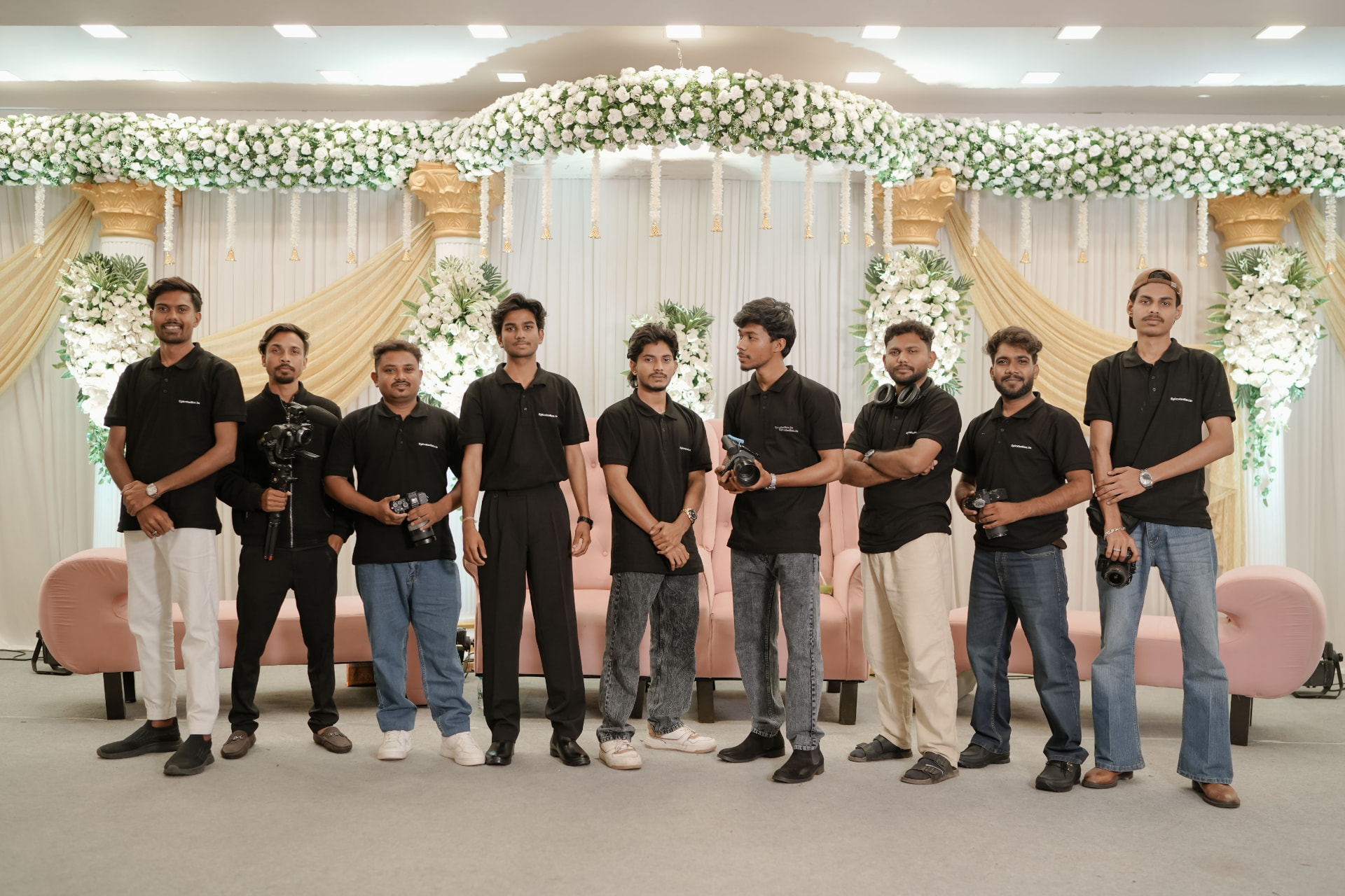 The Epic Studioz wedding filmmaking crew